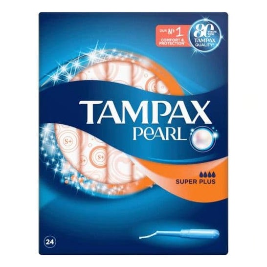 Tampax Pearl tampón superplus 24uds