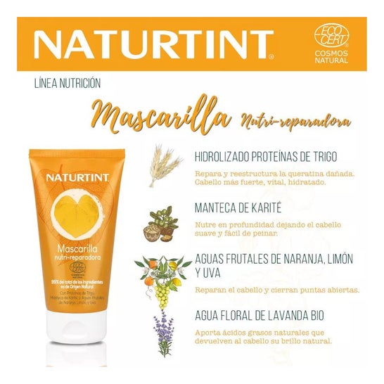 Naturtint Nutri Repairing Nutri Mask Bio 150ml Naturtint Nutri Repairing Nutri Mask Bio 150ml
