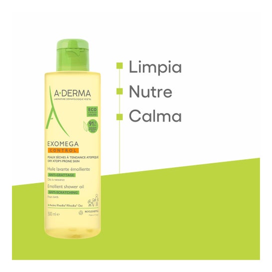 A-Derma Exomega Control Aceite Limpiador 500 ml