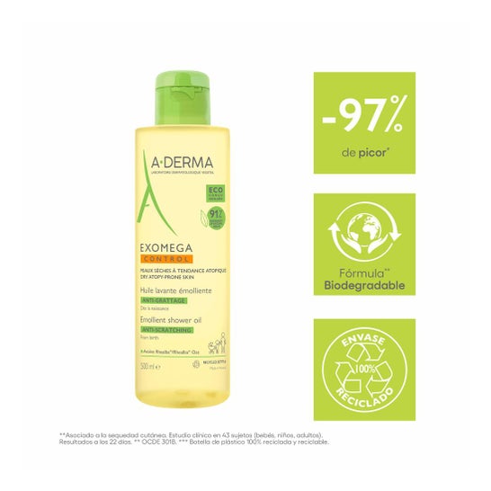 A-Derma Exomega Control Aceite Limpiador 500 ml