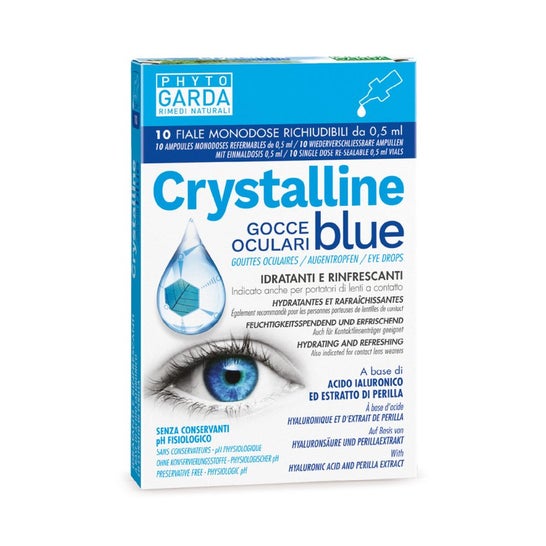 Cristallino Blu Gocce Oculari 10 Fiale 0,5 Ml