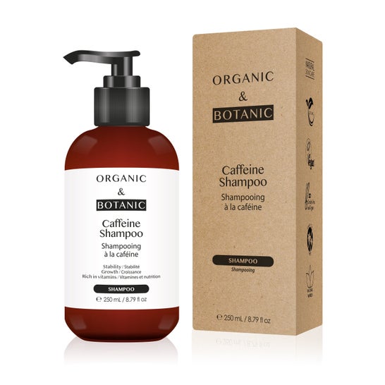 Organic & Botanic Champú Cafeína 250ml