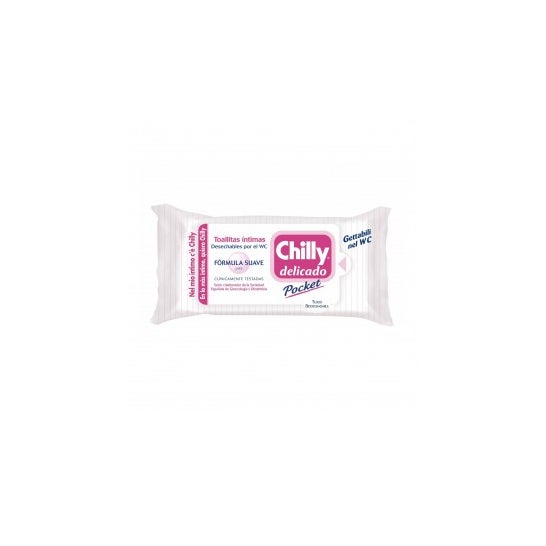 Chilly® Pocket Toallitas Delicado 12 uds