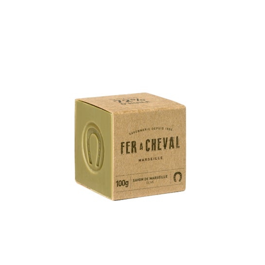 Fer À Cheval Marseille Soap Olive Cube 100 g