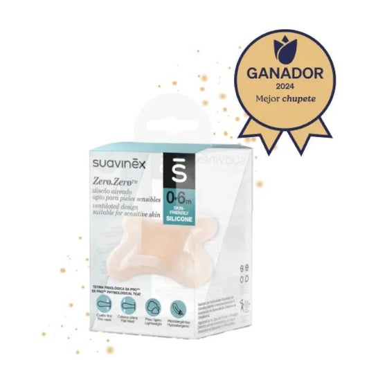 Suavinex Chupete Fisiológico Silicona SX Pro 0-6m 1ud Suavinex Chupete Fisiológico Silicona SX Pro 0-6m 1ud