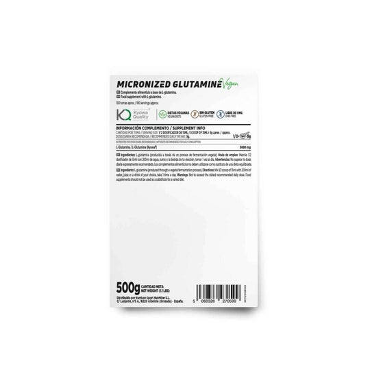 HSN L-Glutamina Kyowa Quality® en Polvo 500g