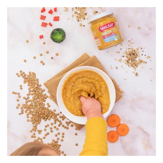 Smileat Tarrito Ecológico CA-CHI-TOS de Lenteja Roja con Quinoa 230g Smileat Tarrito Ecológico CA-CHI-TOS de Lenteja Roja con Quinoa 230g