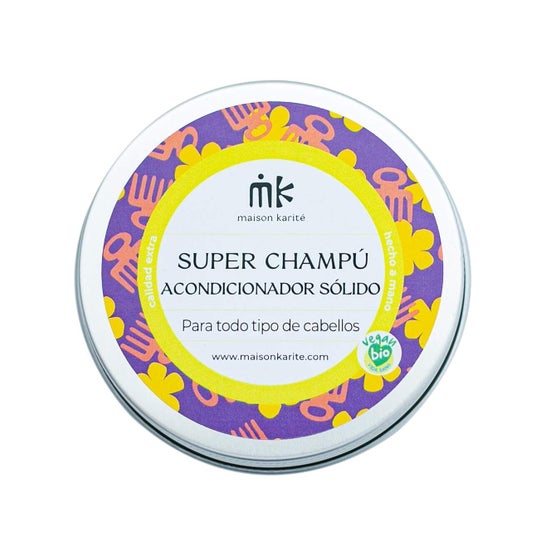 Maison Karite Champú Acondicionador Sólido Zerowaste 75 g