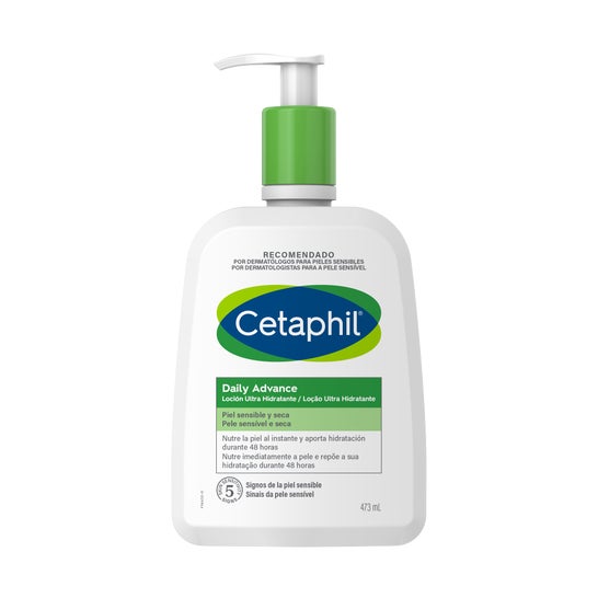 Cetaphil Daily Advance Pelle Sensibile e Secca 473ml