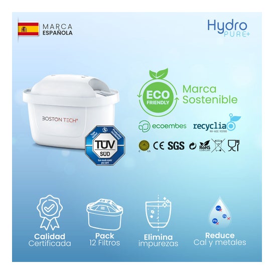 Boston Tech 6 Water Filters HK-102