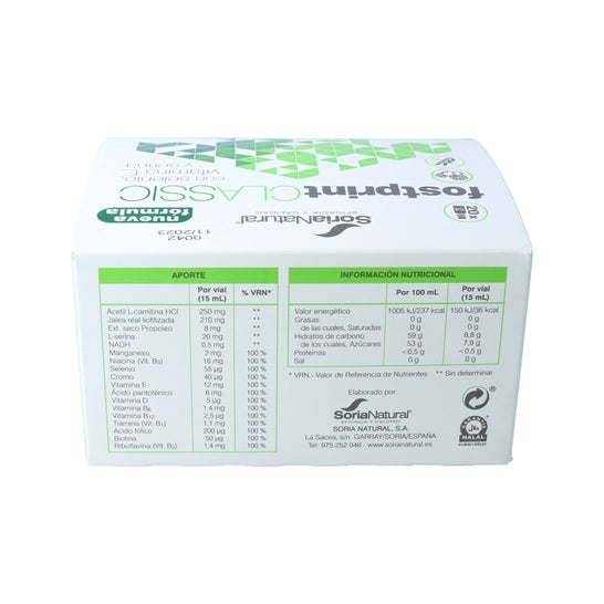 Soria Natural® FostPrint Classic 20amp