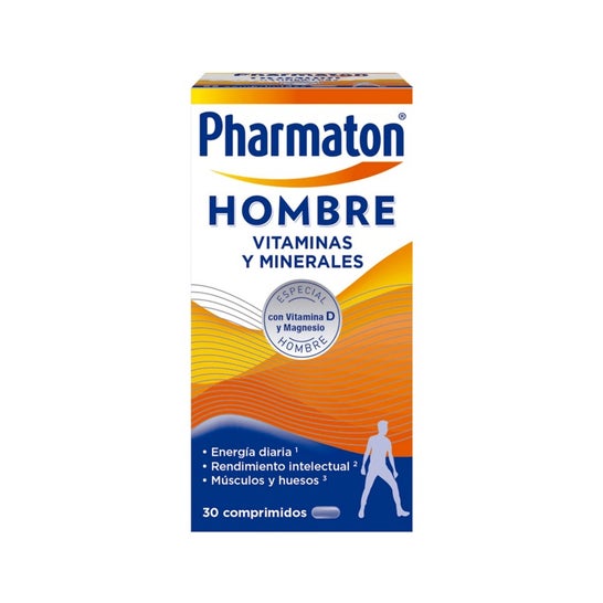 Pharmaton Hombre Vitaminas y Minerales 30 comprimidos