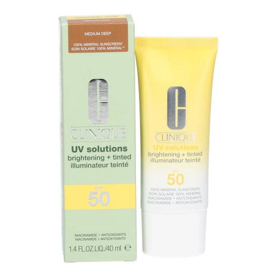 Clinique UV Solutions Brightening + Tinted Medium Deep SPF50 40 ml