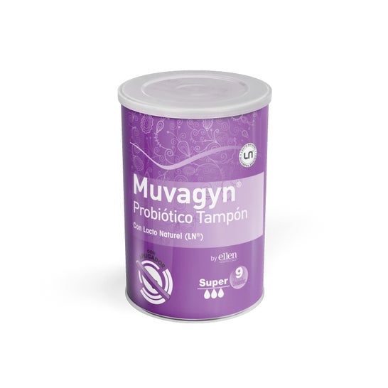 Muvagyn® Probiotic super tampone con applicatore 9 unità