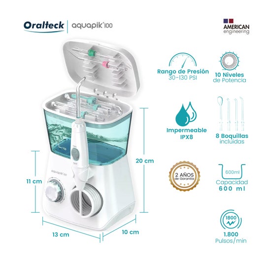 Aquapik 100 Irrigador Dental y Nasal Profesional