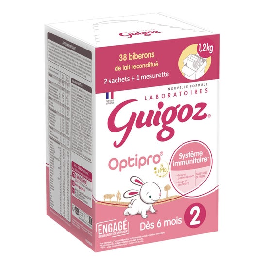 Guigoz Optipro 2 Leche en Polvo 1,2kg
