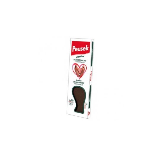 Peusek Plantillas carbón activado 18% 2 uds