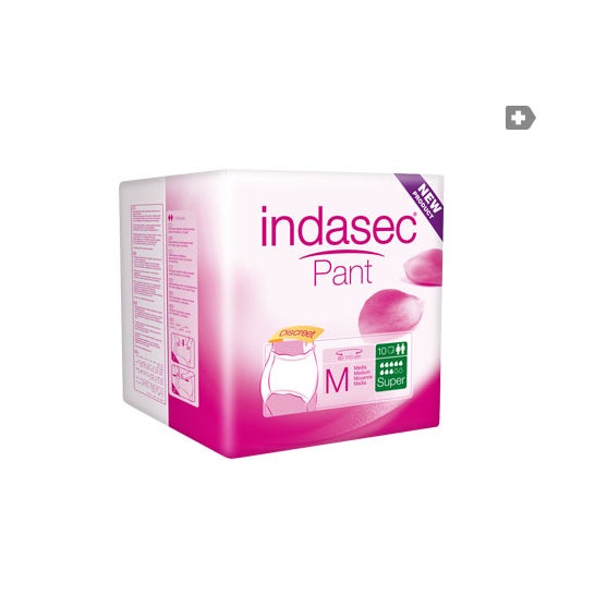 Indasec® Pant Super talla media 10uds