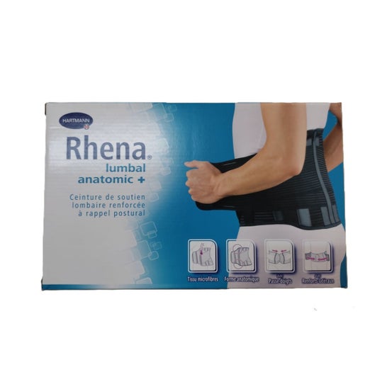 Rhena Faja Lumbar Anatomica Plus Negra T1 1ud