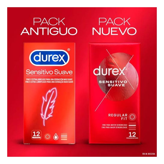 Prezerwatywy Durex® Sensitive Soft Easy-On 12uds Prezerwatywy Durex® Sensitive Soft Easy-On 12uds