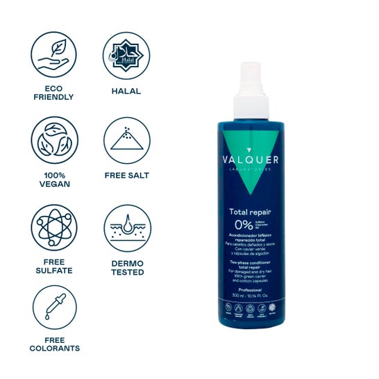Valquer Acondicionador Bifásico Reparación Total 300 ml
