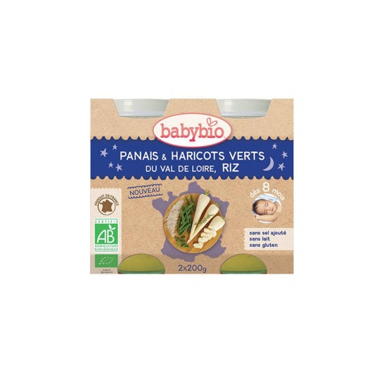 Babybio good/Night Parsnip/Rice 2 X200 g