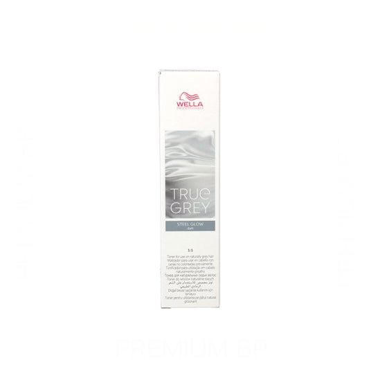 Wella True Grey Matizador Cabello Steel Glow Dark 60ml