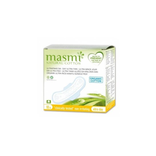 Masmi Compresas Ultrafinas Dia Con Alas 10 ud