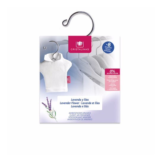 Komplettes Lufterfrischer-Kabinett 0% #Lavanda 1pc