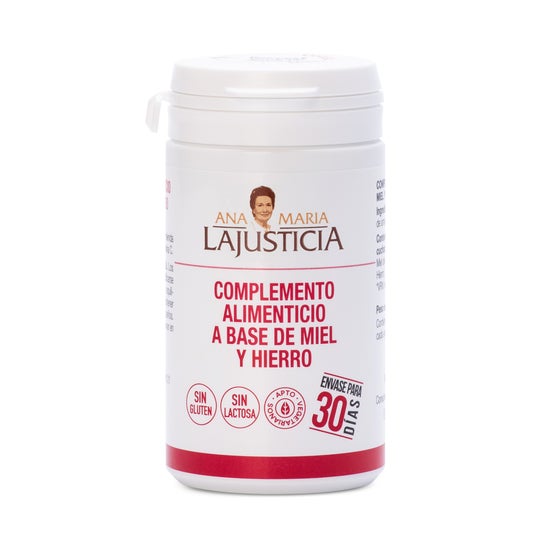 Ana Maria Lajusticia  ferro con miele 135g