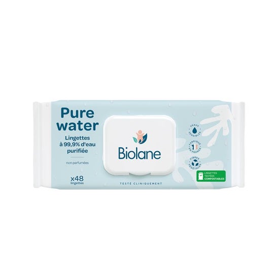 Biolane Expert Pro Pack Toallitas Pure Water 3x60uds