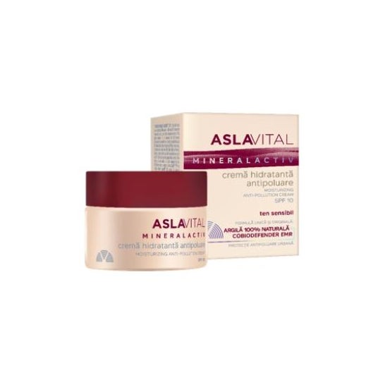 Aslavital Crema Hidratante Anticontaminacion Fps 10 50ml