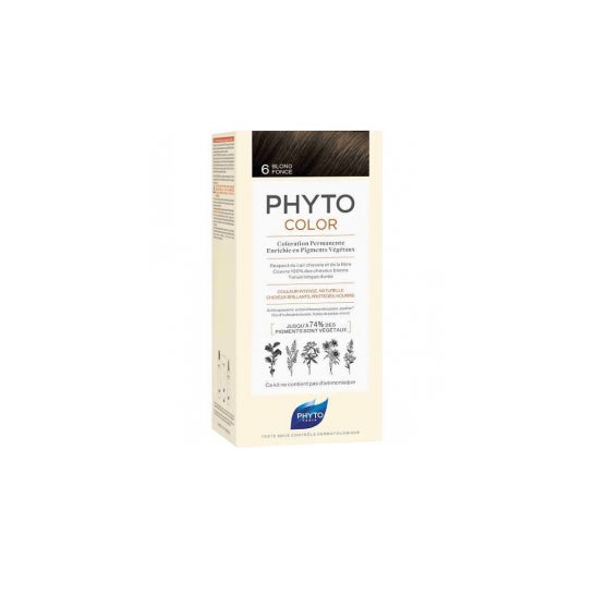 Phyto PhytoColor Coloración Permanente Nº6 Rubio Oscuro 1ud
