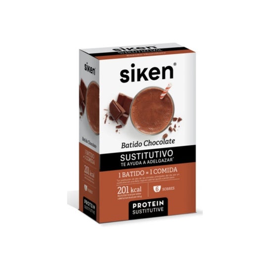 Siken Sustitutive Batido Chocolate 6 S
