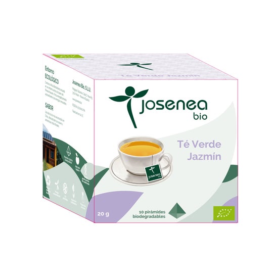 Josenea Té Verde Jazmín BIO 10 pirámides en sobre