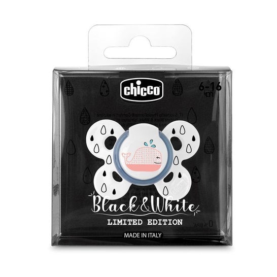 Chicco Black & White 6-16M 1ud