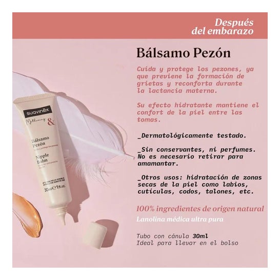 Suavinex Crema del Pezón 30ml Suavinex Crema del Pezón 30ml