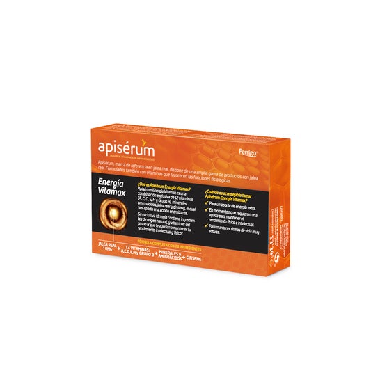 Apiserum Energía Vitamax 30caps