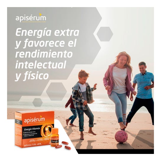 Apiserum Energía Vitamax 30caps