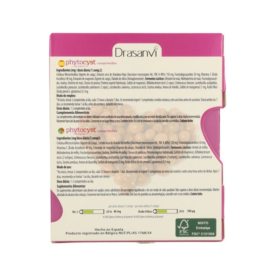 Drasanvi Phytocyst Arándano Probióticos 30cap