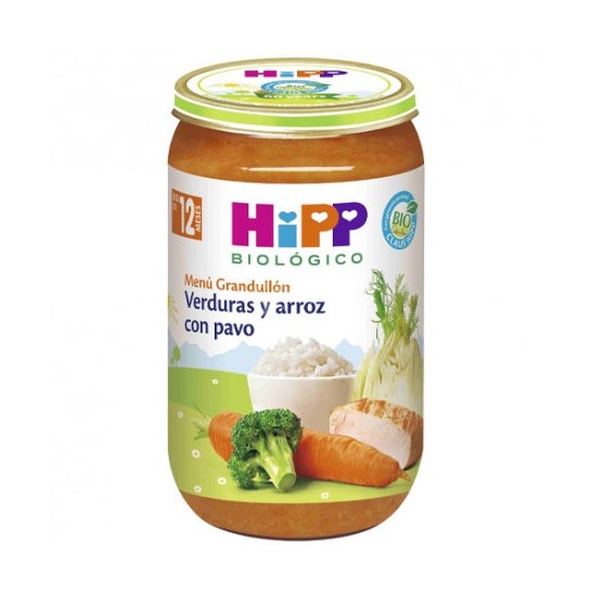 Hipp Vegetable & Rice Potito con Tacchino Bio +12 M 250g