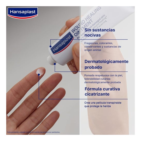 Hansaplast Pomada para Curar Heridas 20g