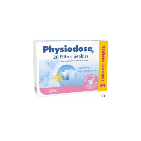 Physiodose Filter + Mouthpiece B/20+2