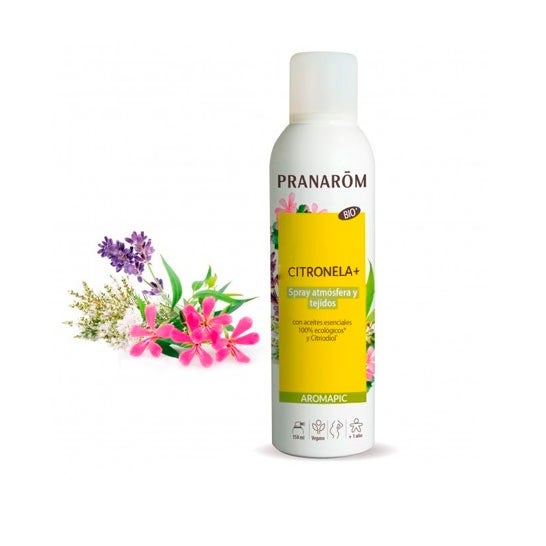Pranarôm Aromapic Citronela+ Spray Atmósfera y Tejidos BIO 150ml