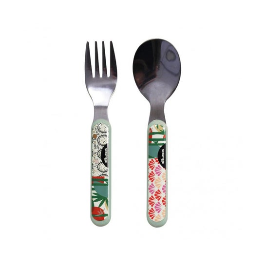 Les Deglingos Spoon and Fork Set