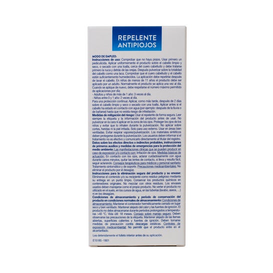 Zz Repelente Antipiojos 125 ml