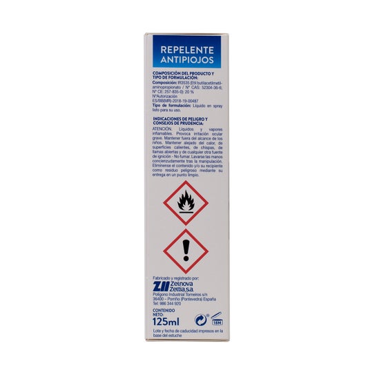 Zz Repelente Antipiojos 125 ml