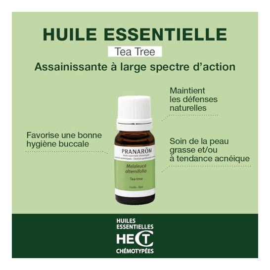Pranarôm Aceite Esencial de Árbol de Té 10ml Pranarôm Aceite Esencial de Árbol de Té 10ml
