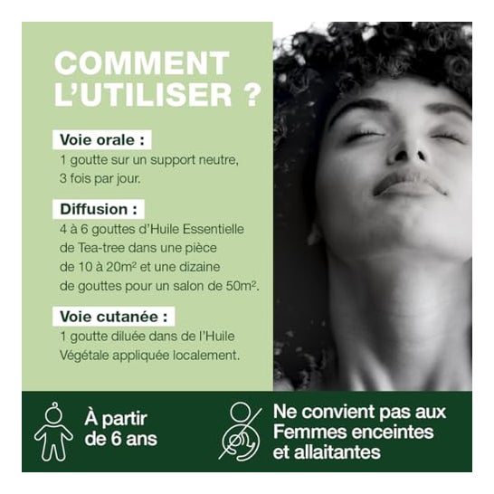 Pranarôm Aceite Esencial de Árbol de Té 10ml Pranarôm Aceite Esencial de Árbol de Té 10ml