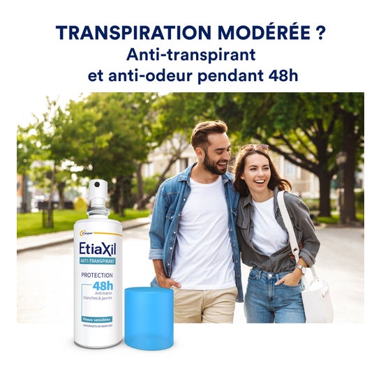 Etiaxil Anti-Transpirante Protection 48 H Vaporizador 100 ml